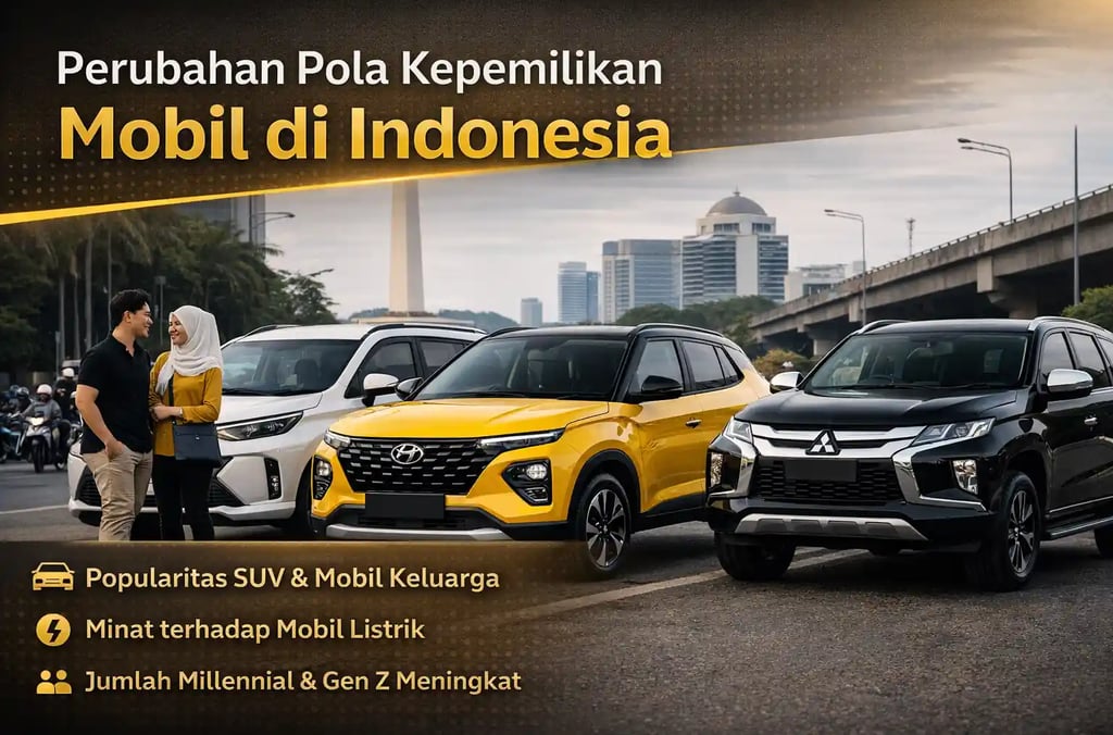Perubahan Pola Kepemilikan Mobil di Indonesia
