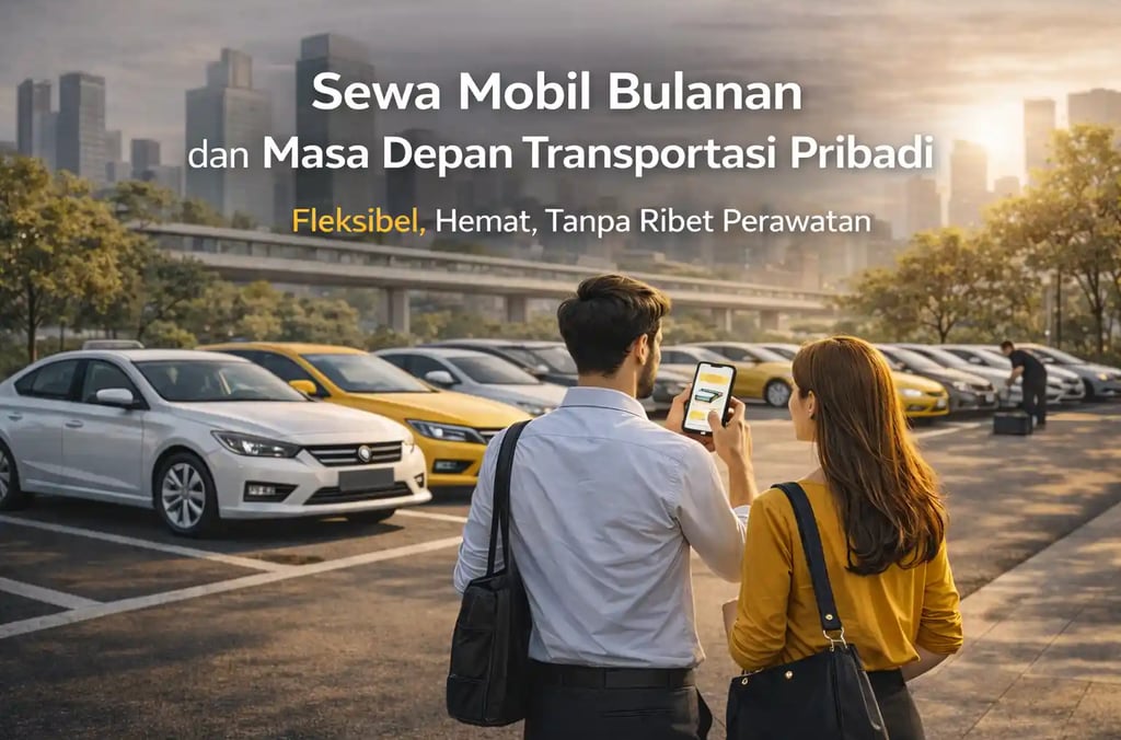 Sewa Mobil Bulanan dan Masa Depan Transportasi Pribadi di Kota Besar