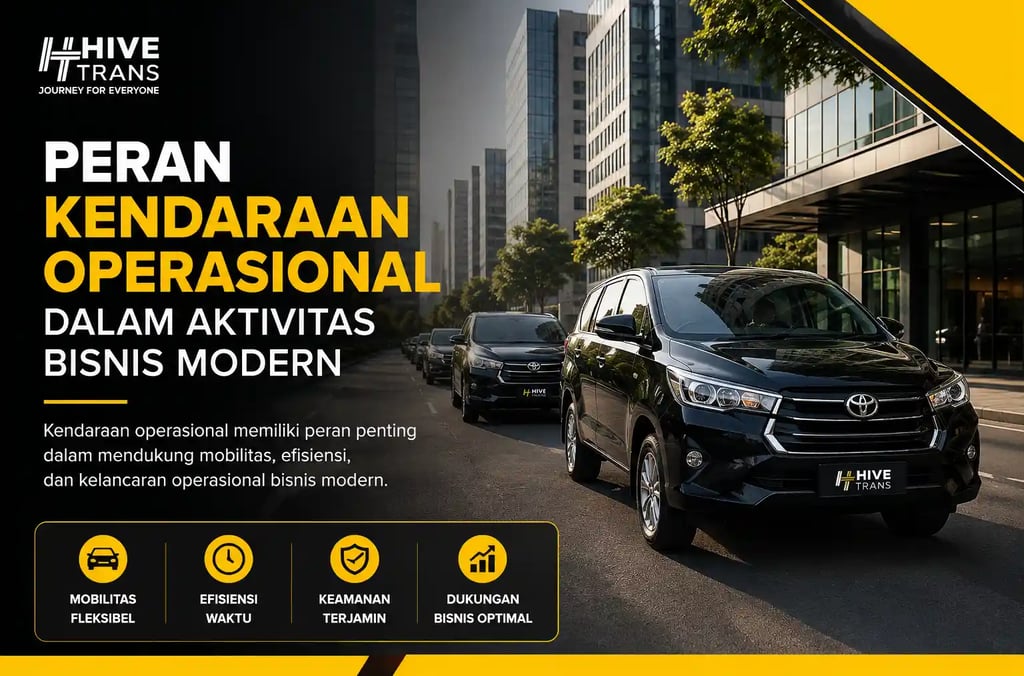 Peran Kendaraan Operasional dalam Aktivitas Bisnis Modern