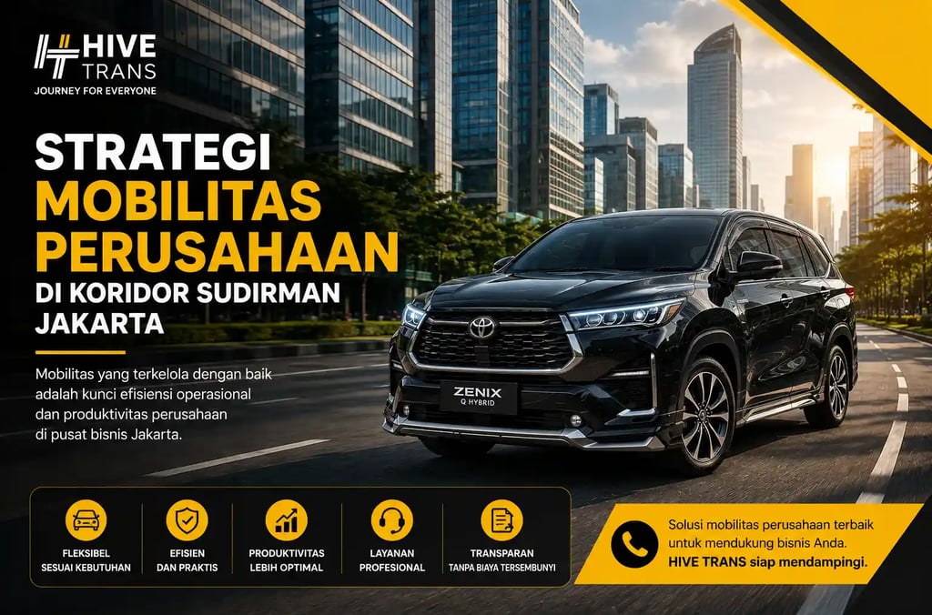 Strategi Mobilitas Perusahaan di Koridor Sudirman Jakarta