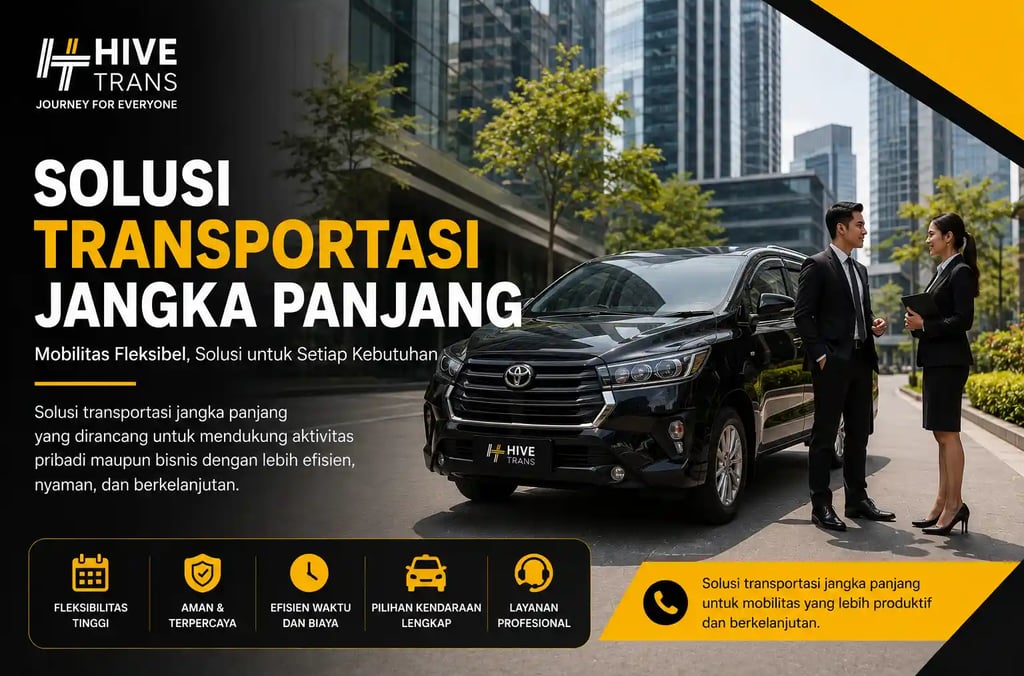 Solusi Transportasi Jangka Panjang untuk Mobilitas yang Lebih Fleksibel