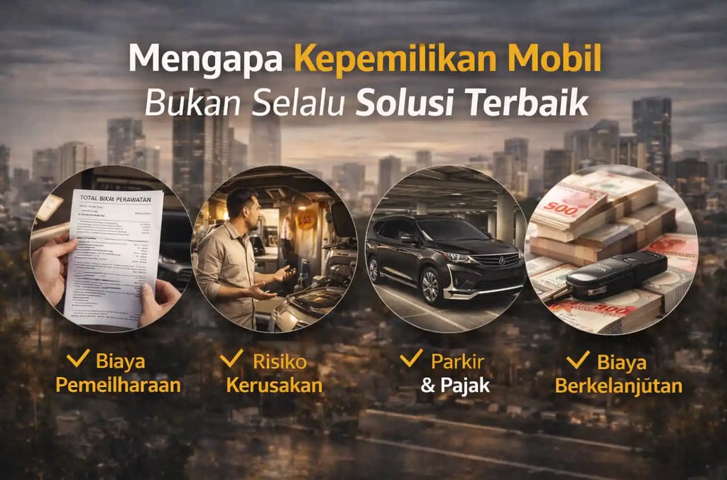 Mengapa Kepemilikan Mobil Bukan Selalu Solusi Terbaik