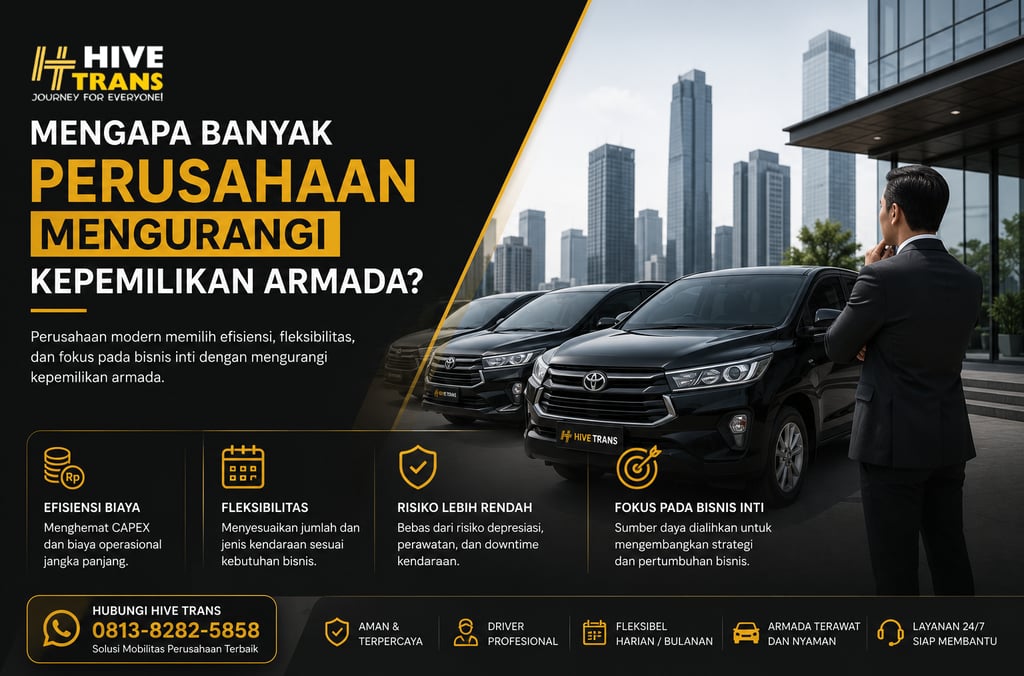 Mengapa Banyak Perusahaan Mengurangi Kepemilikan Armada