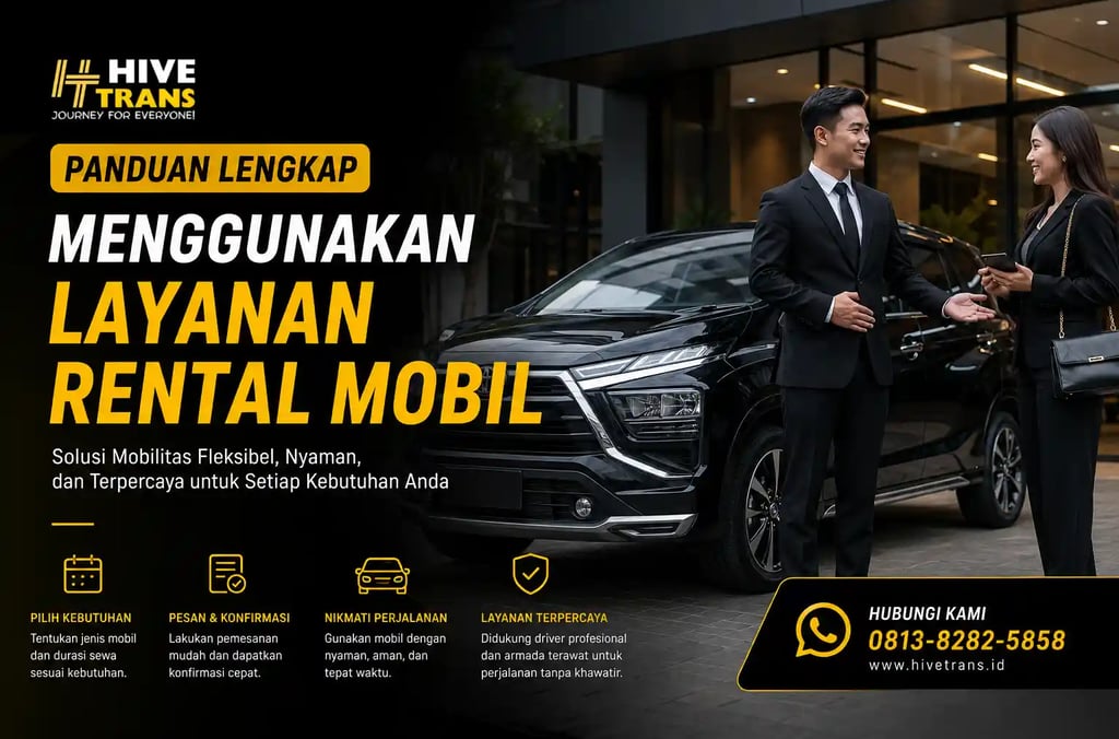 Panduan Lengkap Menggunakan Layanan Rental Mobil