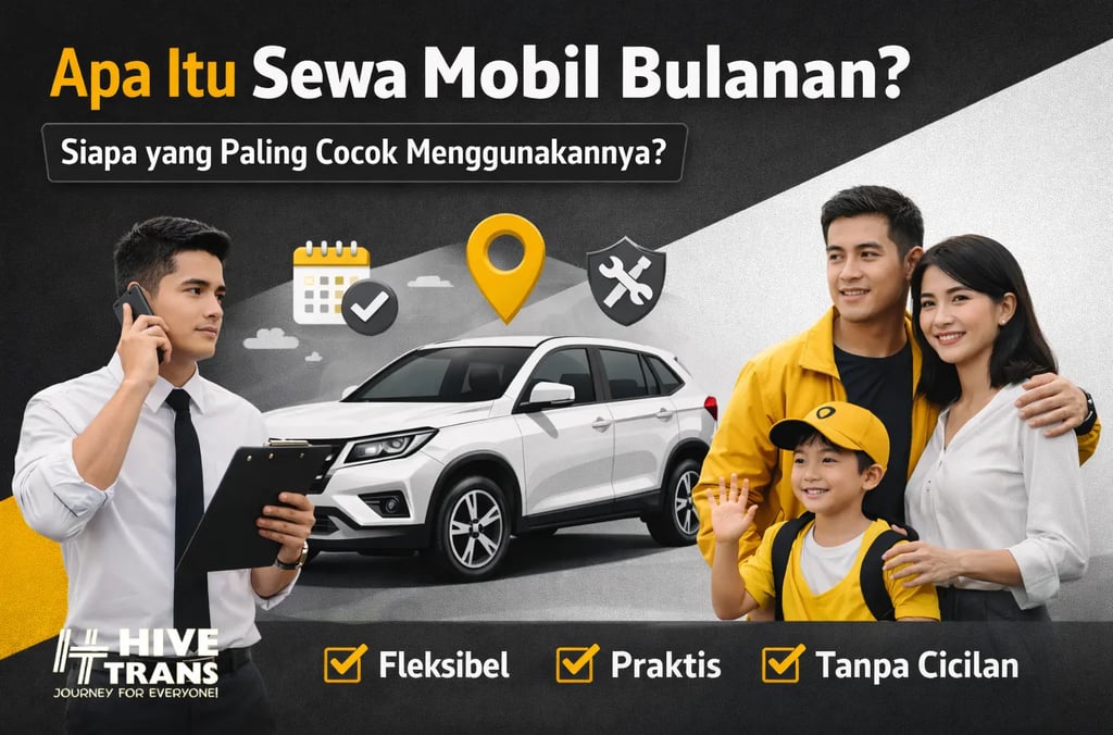 apa itu sewa mobil bulanan