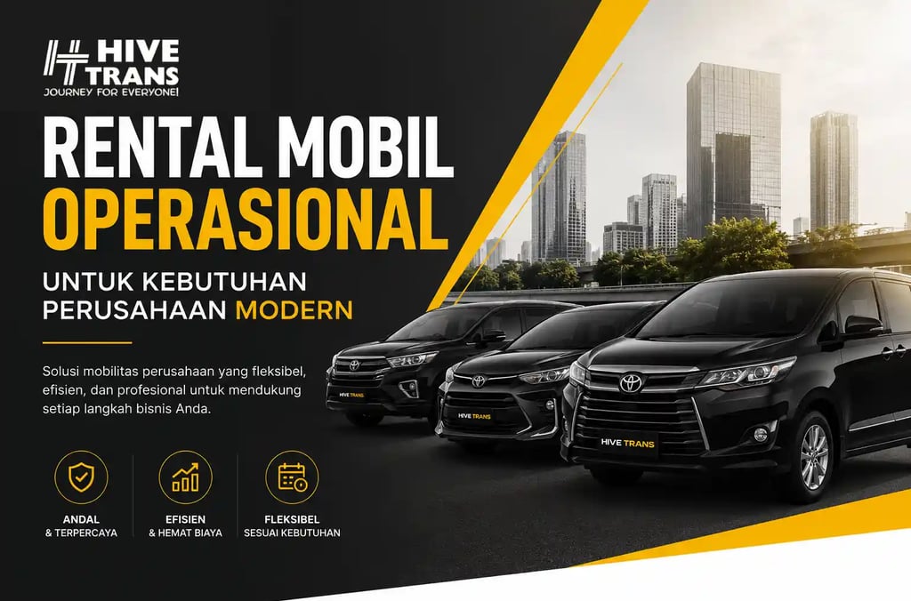 Rental Mobil Operasional untuk Kebutuhan Perusahaan Modern
