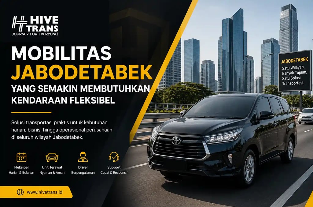 Mobilitas Jabodetabek yang Semakin Membutuhkan Kendaraan Fleksibel