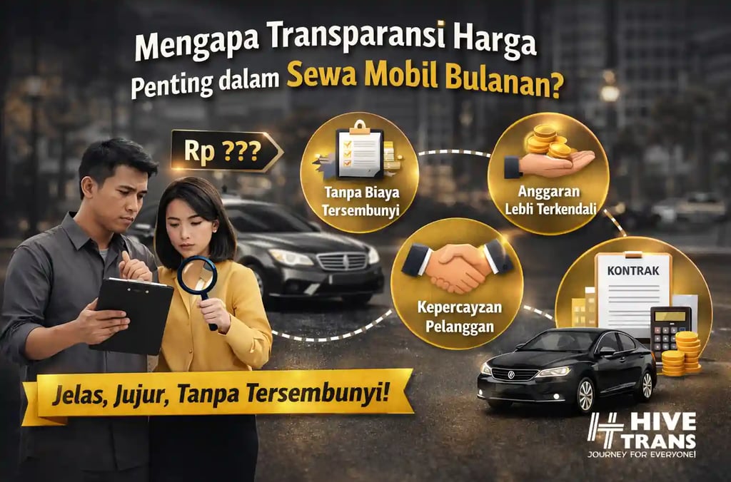 transparansi harga sewa mobil bulanan