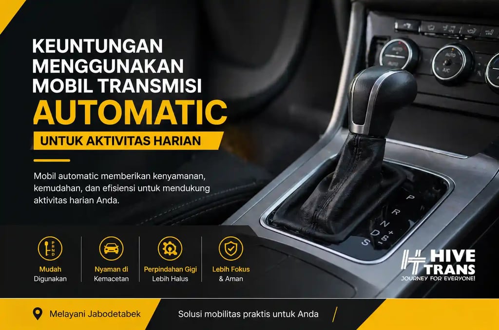Keuntungan Mobil Transmisi Automatic