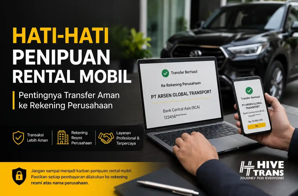 Hati hati penipuan rental mobil