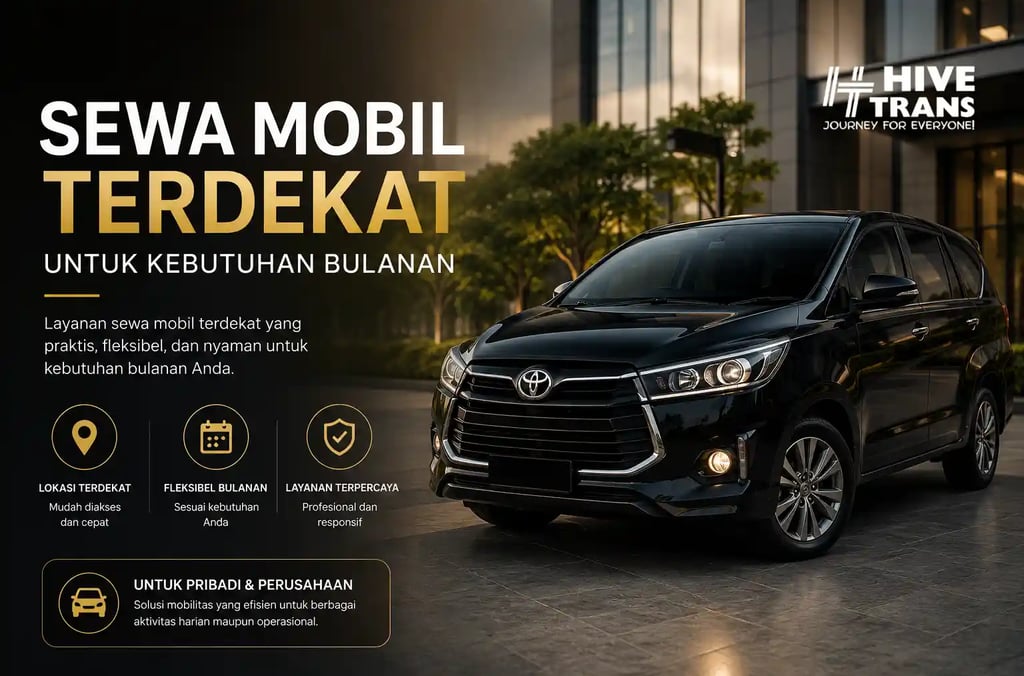 sewa mobil terdekat
