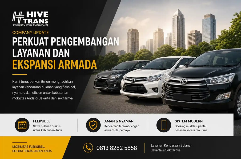 HIVE TRANS Perkuat Pengembangan Layanan dan Ekspansi Armada