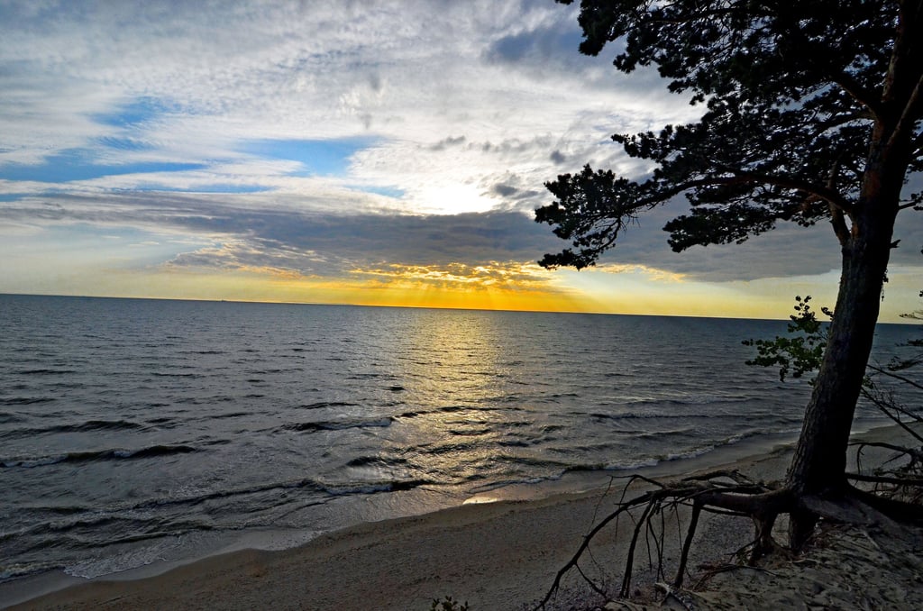 baltijos jūros saulėlydis