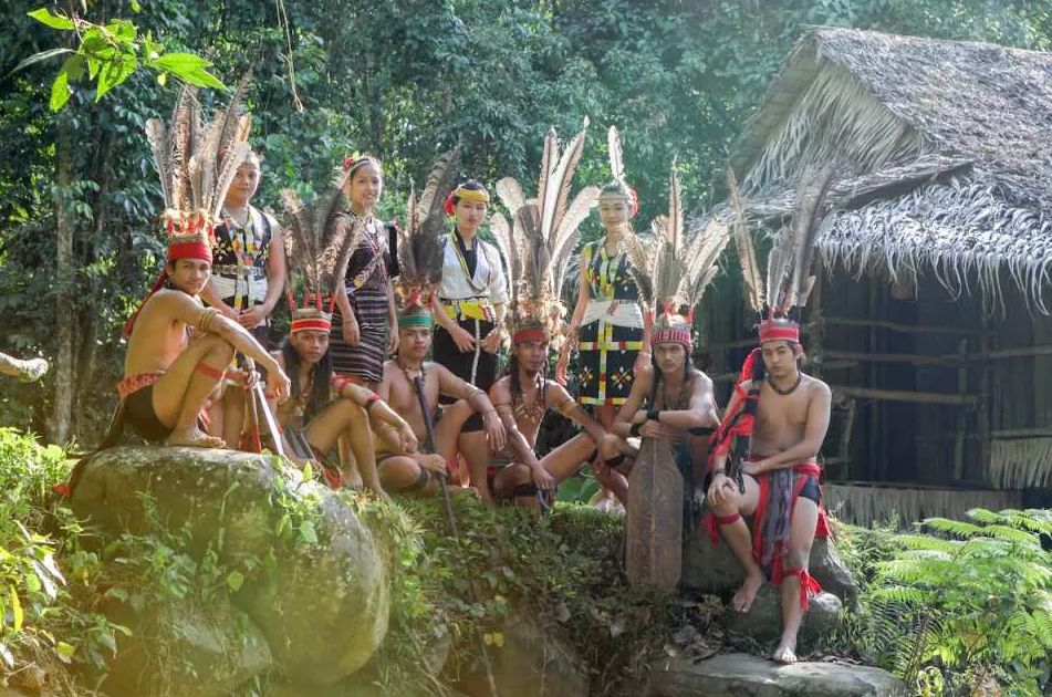 The tribes at Mari Mari Cultural Village