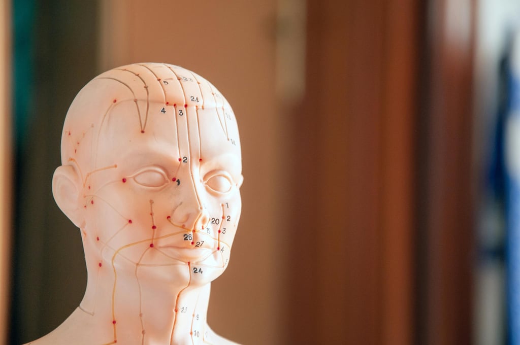 exemple de points d'acupuncture
