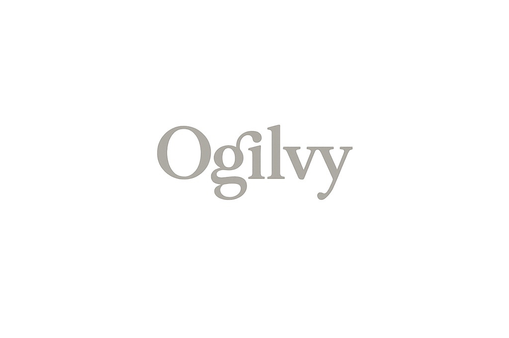 ogilvy logo - brand and creative strategy consultancy for MENA region