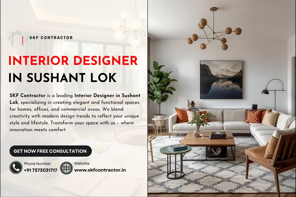 Interior Designer in Sushant Lok