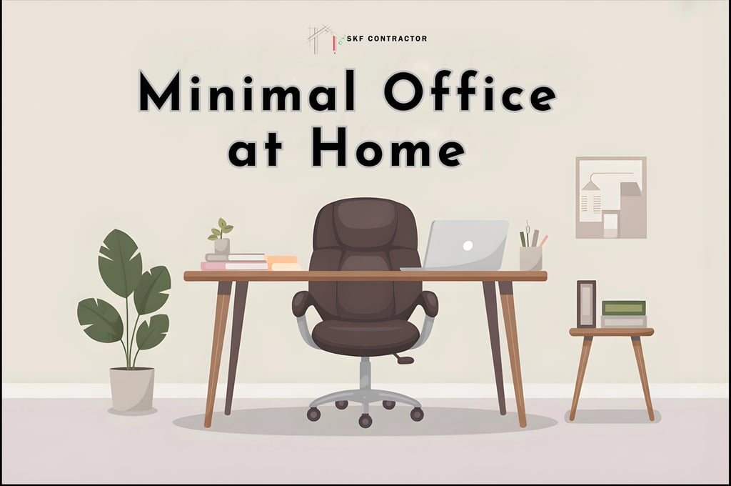Minimal Office at Home
