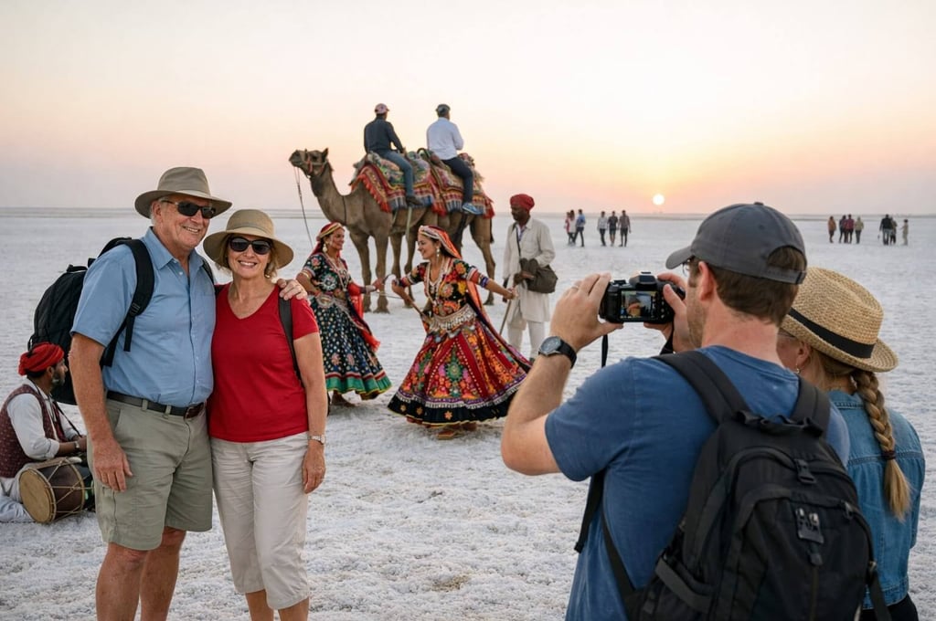 The Great Rann of Kutch festival in Gujarat