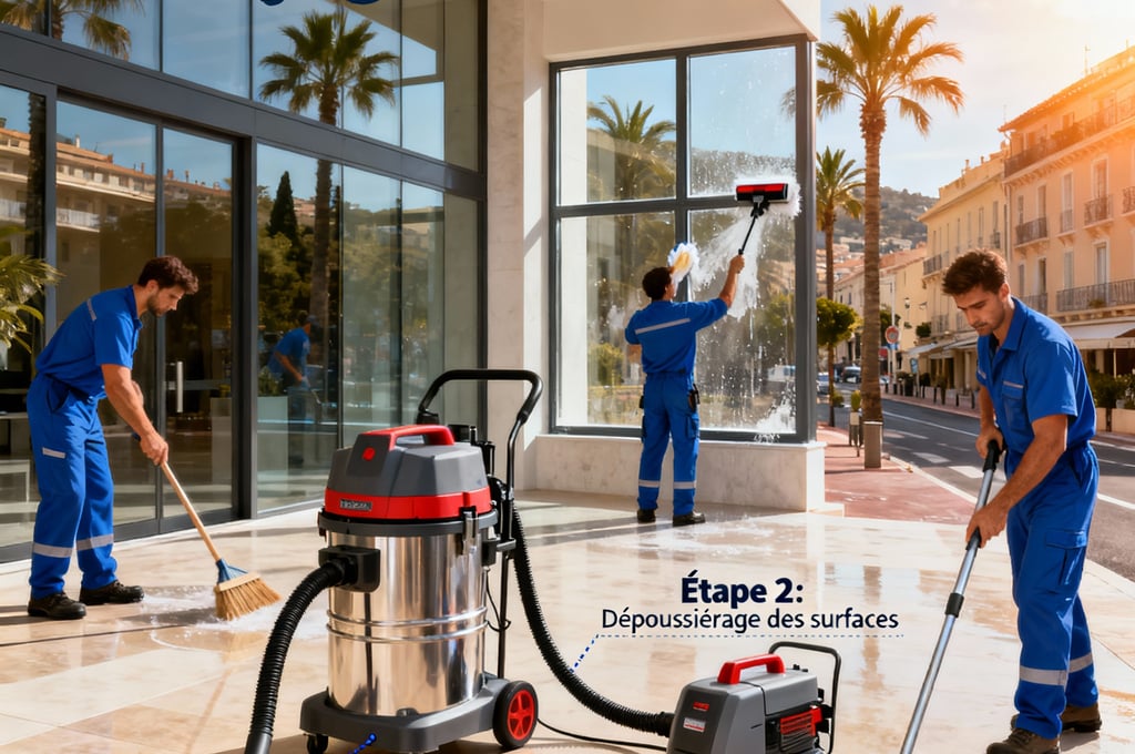 Protocole complet pour nettoyage de fin de chantier