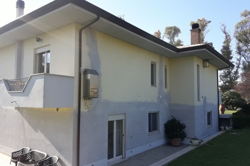 ristrutturazione facciata villa borgo santa maria latina