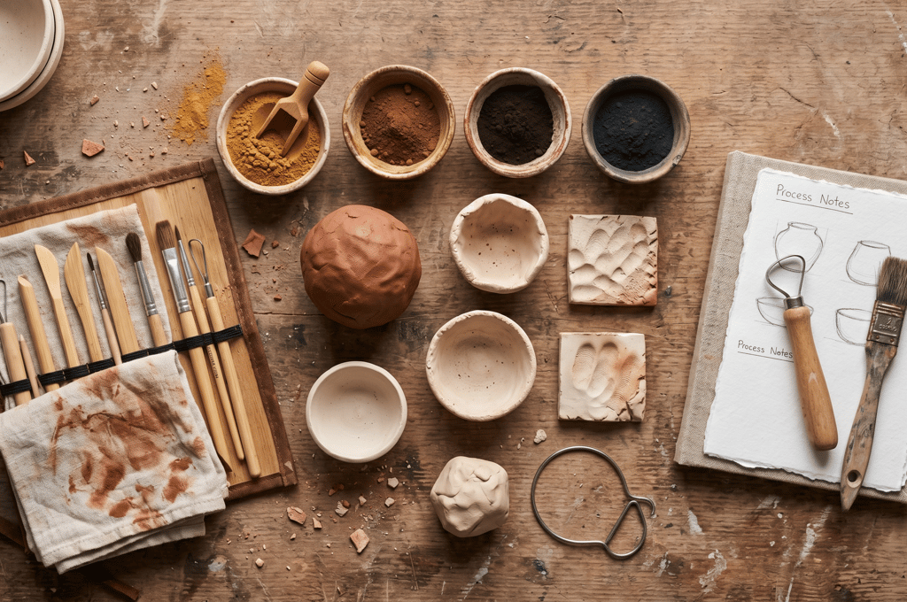 Handcrafted Vietnamese porcelain tableware