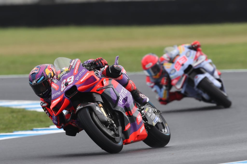 Jorge Martinas Marcas Marquezas MotoGP lenktynės