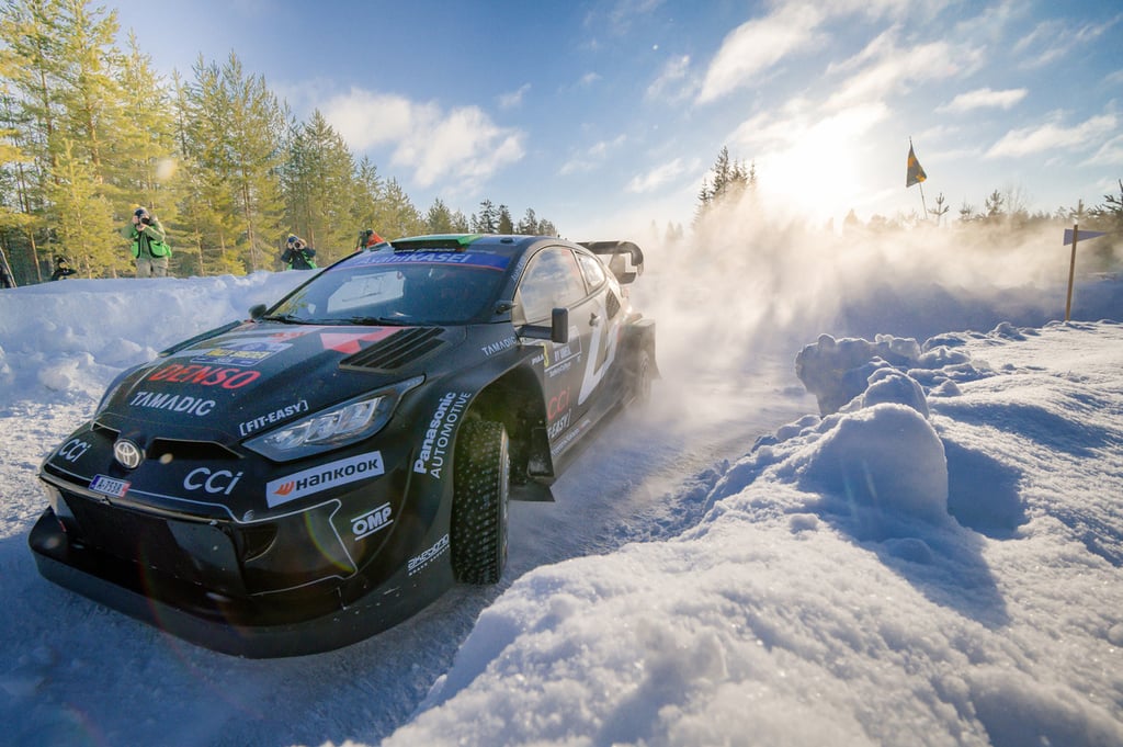 WRC Elfynas Evansas Toyota Švedijos ralis 