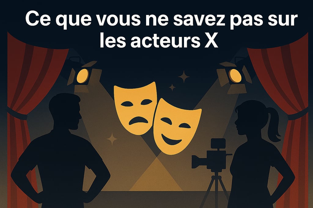 Ce que vous ne savez pas sur les acteurs X recherche santé