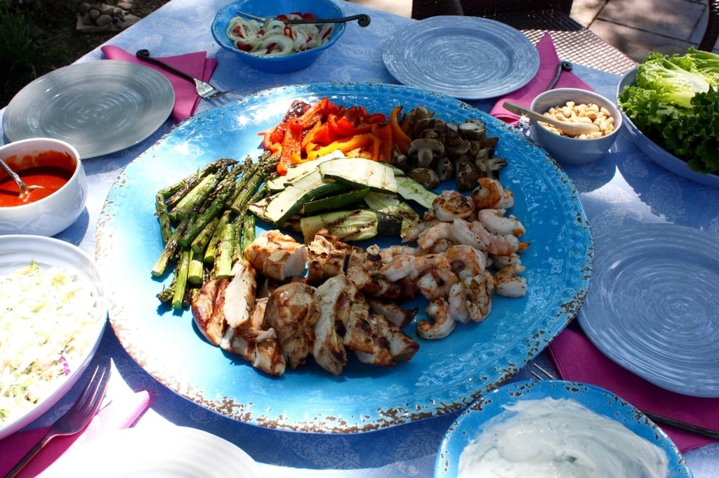 summer lettuce wrap spread