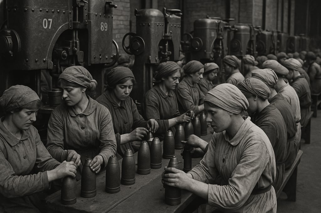 mujeres primera guerra mundial