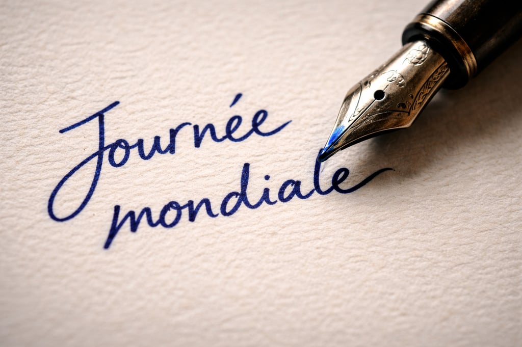 Journée mondiale de l’écriture manuscrite
