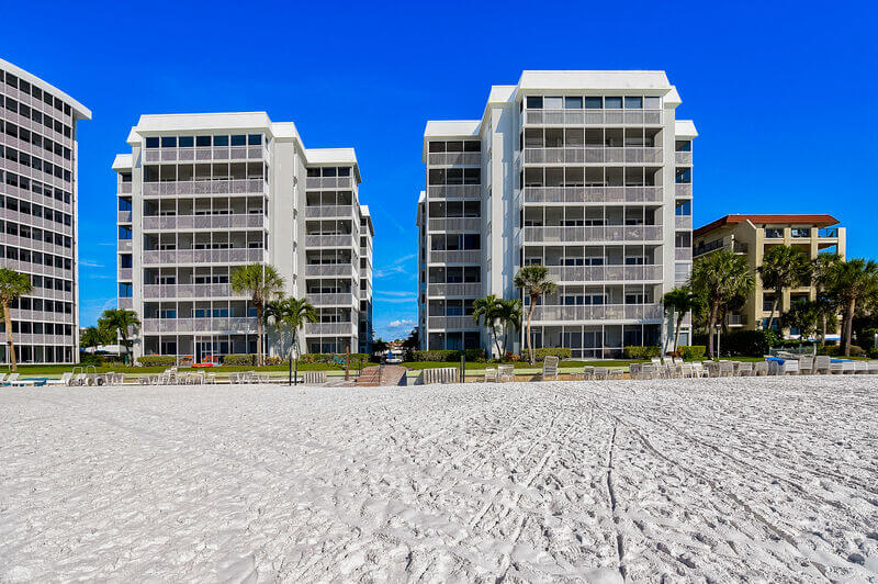 crescent arms from the beach