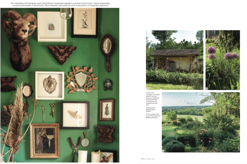 interior vintage, cottage, normandy, decoration, le perche, france