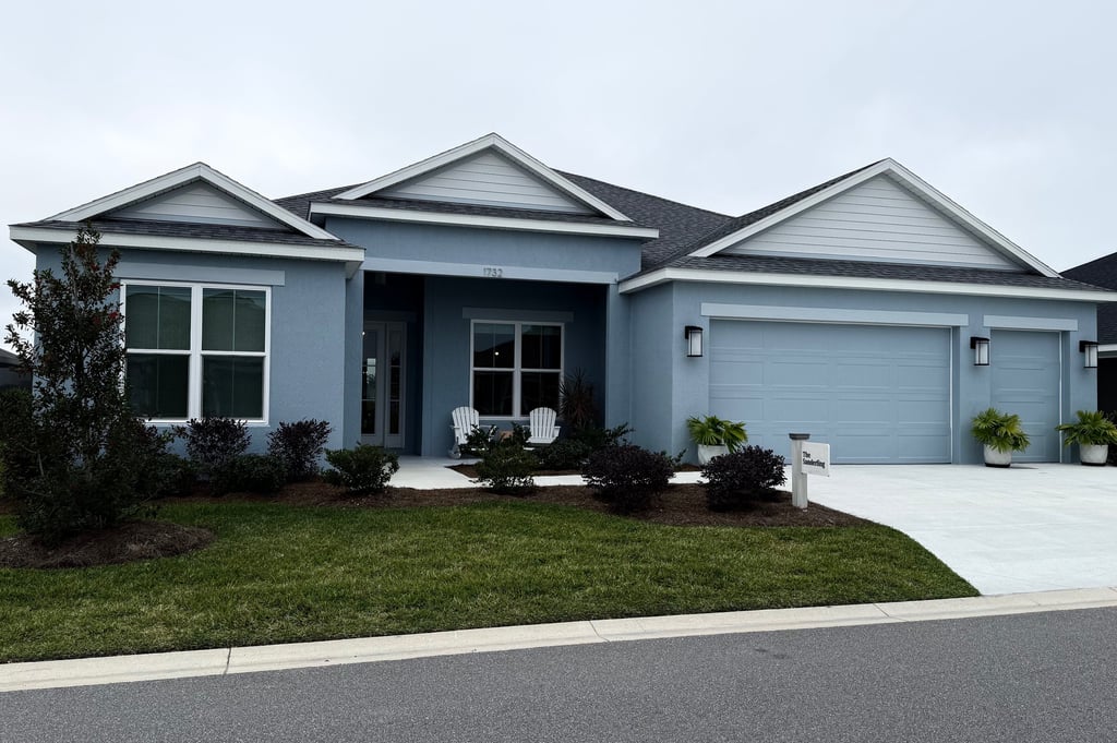Exterior of The Sanderling model home on the Street of Dreams