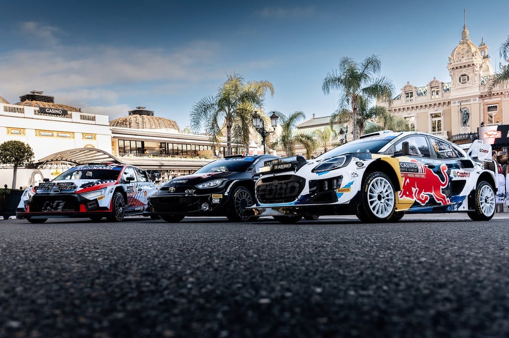 Hyundai Toyota Ford ralis WRC