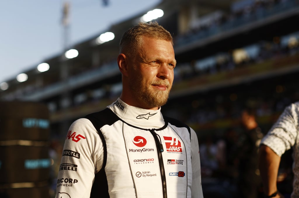 Kevinas Magnussenas Haas Formulė-1