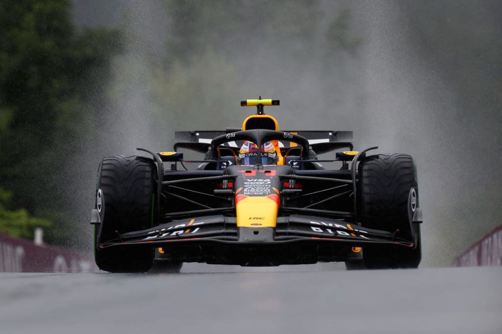 Sergio Perezas Red Bull
