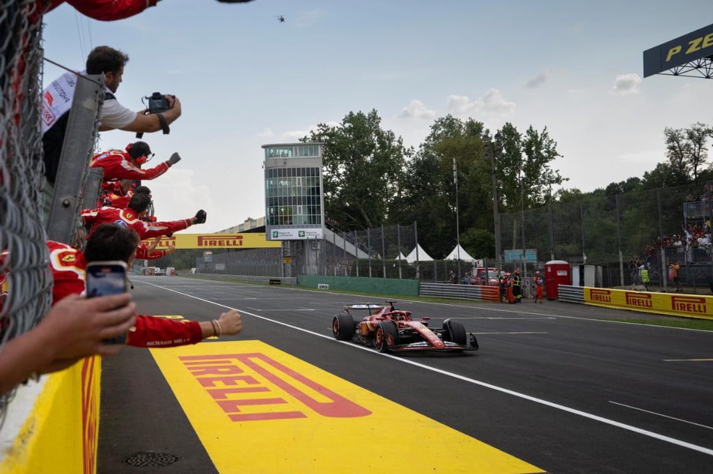 Charlesas Leclercas Ferrari