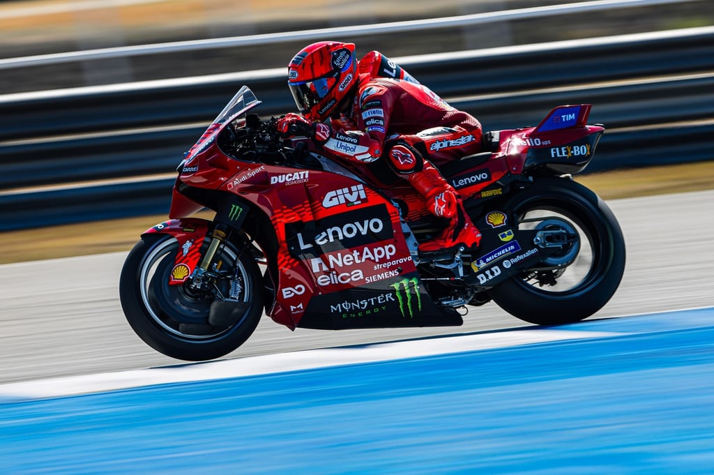 Marcas Marquezas Ducati MotoGP bandymai
