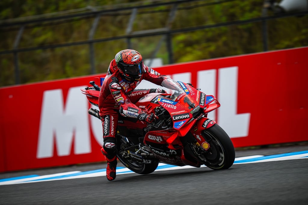 Francesco Bagnaia Ducati MotoGP lenktynės Japonija