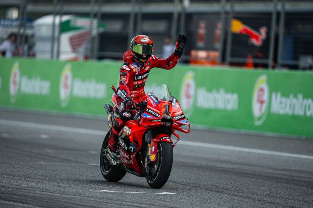 Francesco Bagnaia Ducati MotoGP lenktynės