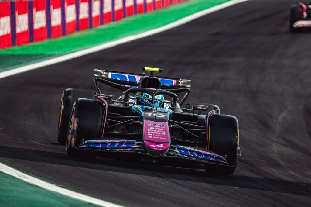 Pierre'as Gasly Alpine Formulė-1