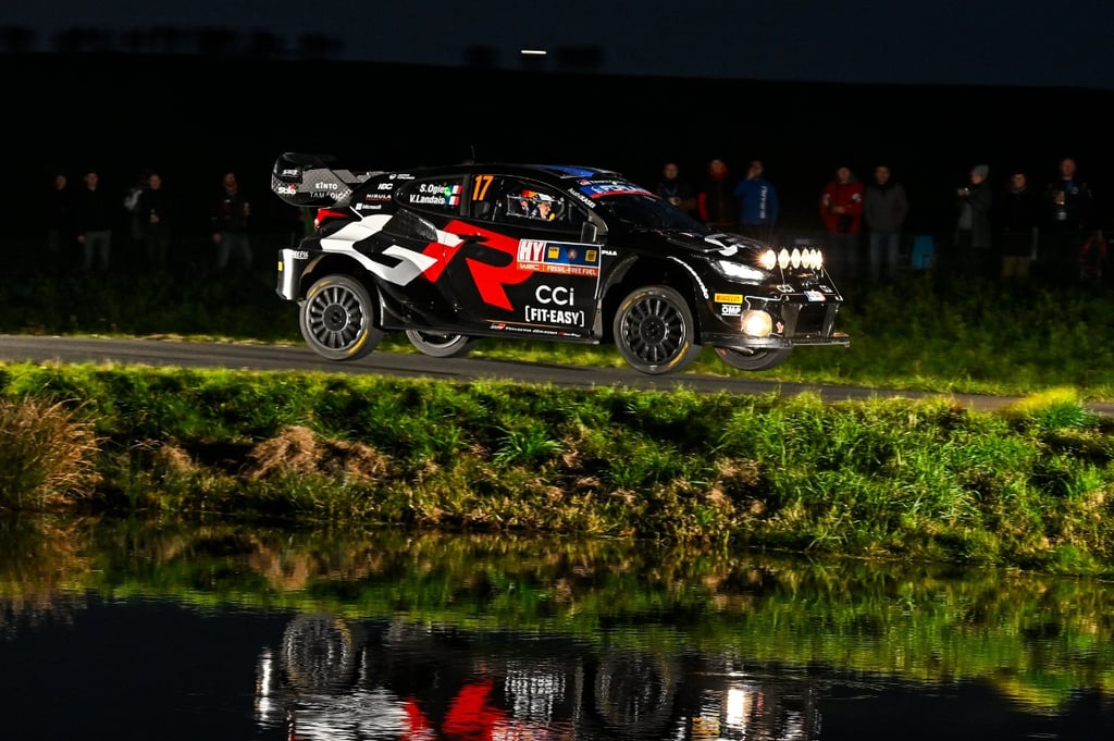 Sebastienas Ogier Toyota ralis WRC