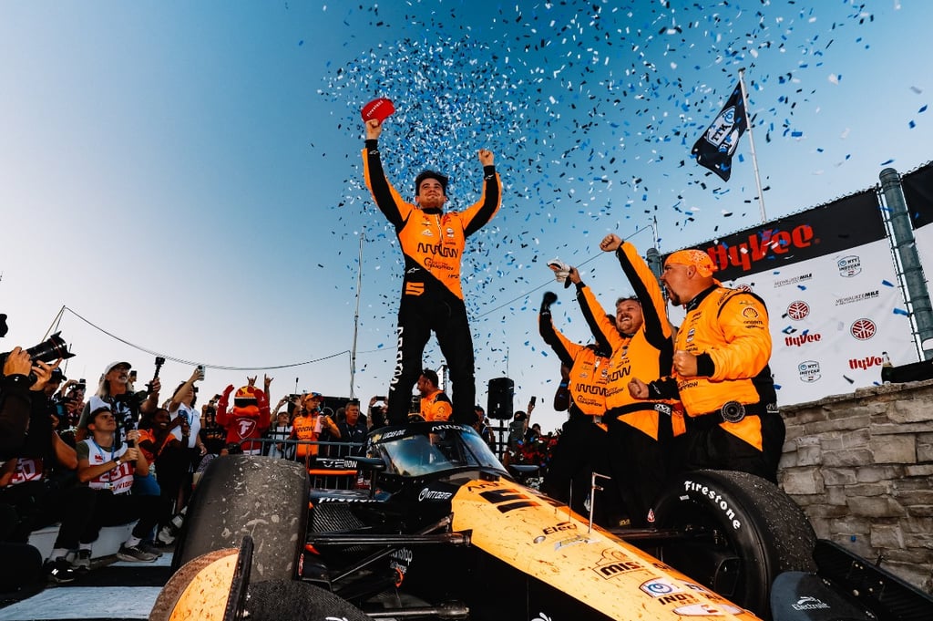 Patricio O'Wardas McLaren IndyCar