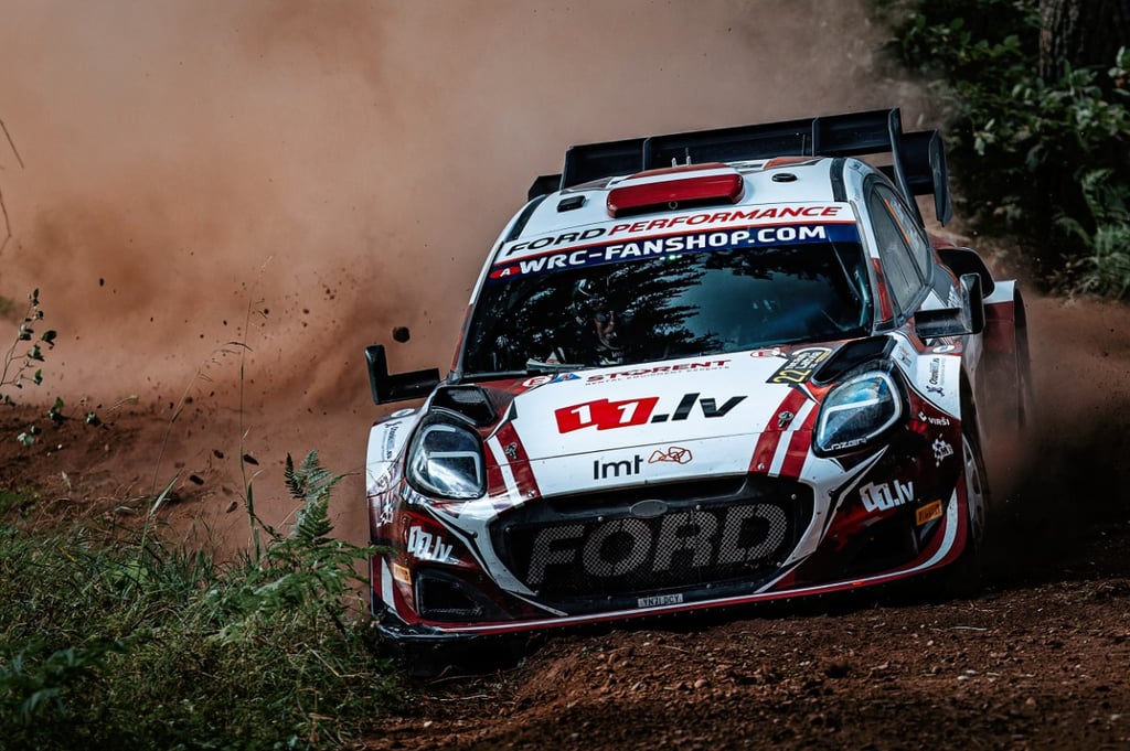 Martinšas Sesksas M-Sport WRC ralis