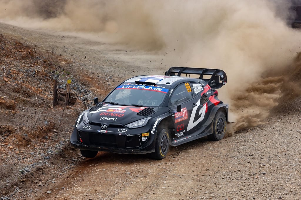 Kalle Rovanpera Toyota WRC ralis