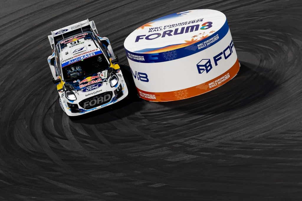 Adrienas Fourmaux M-Sport WRC ralis