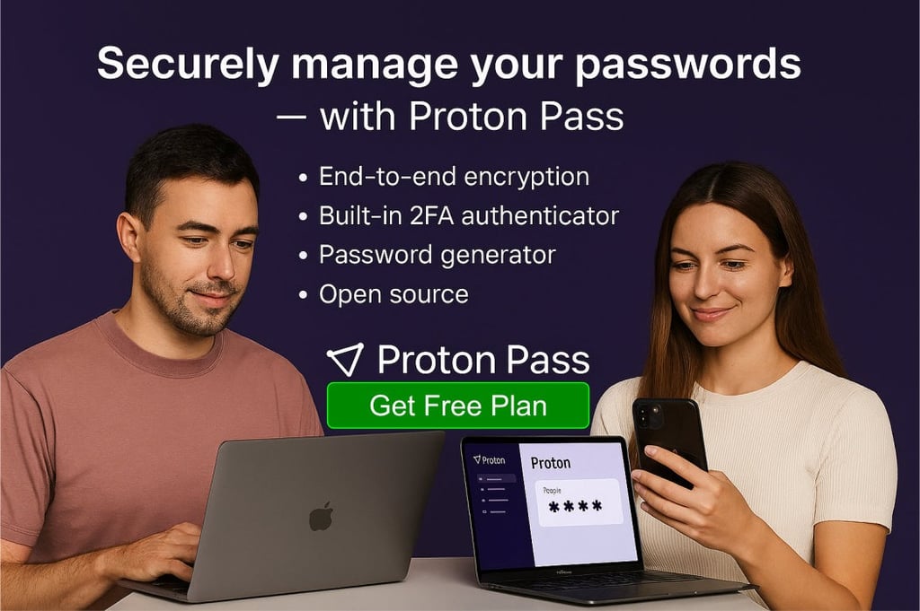 Get Proton Pass Password Manager - Free for Ever