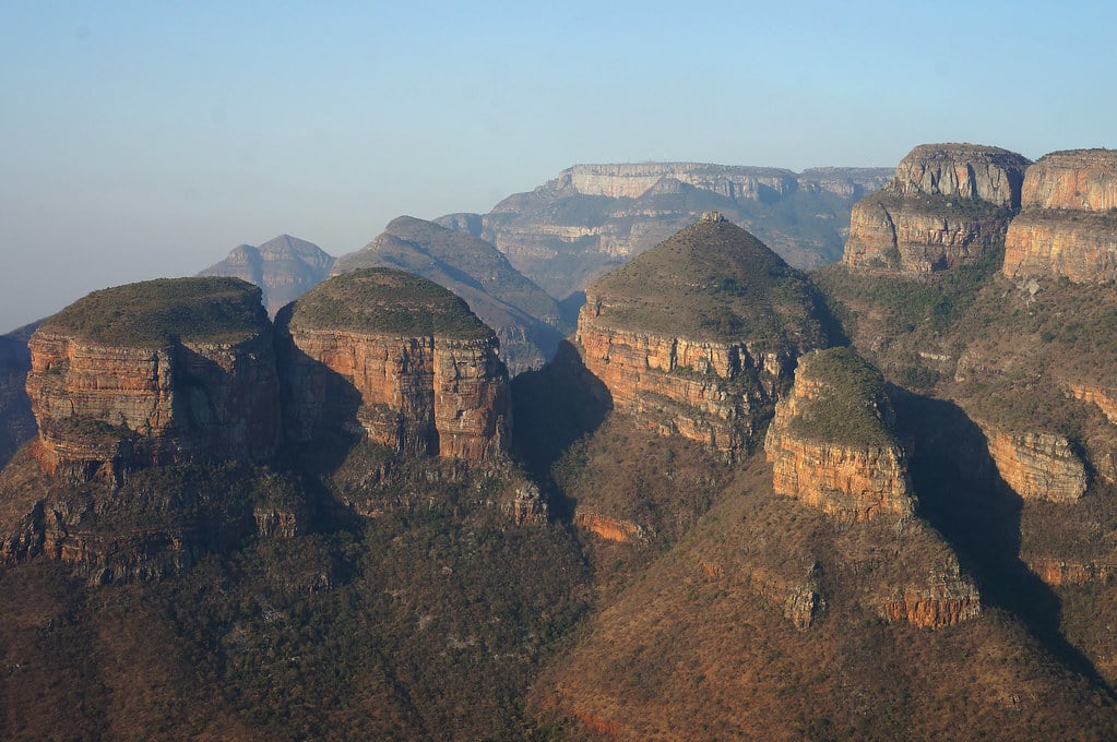 The Three Roldavels in Blyde River Canyon
